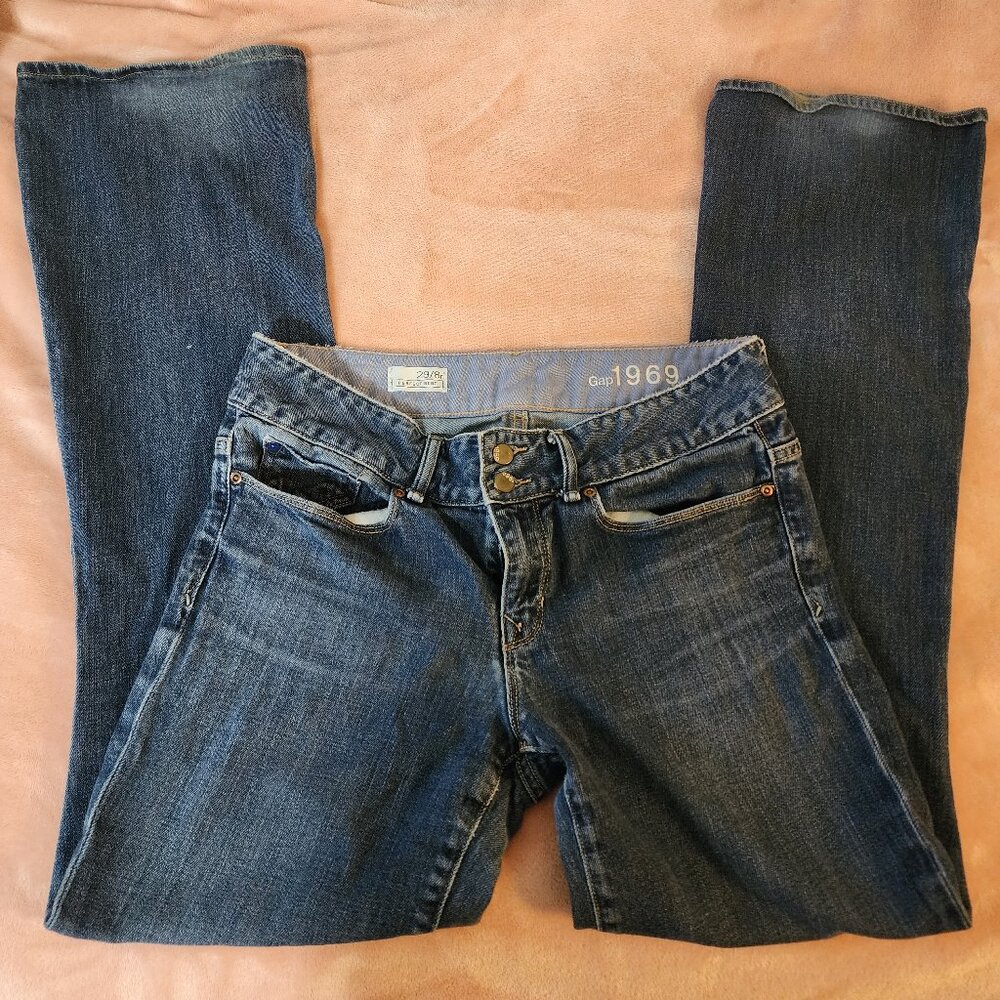 Gap 1969 Perfect Boot Jeans Size 29/8r